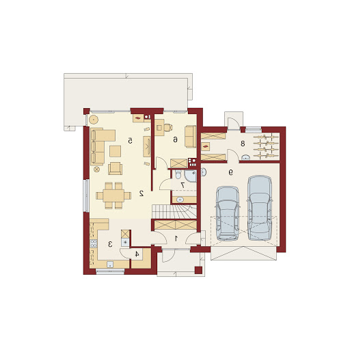 Domena 311 B - Rzut parteru