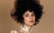 Kendall Jenner caused a fuss with this picture of her sporting what some claim is an afro.