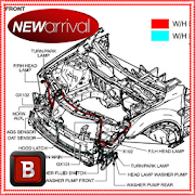 Wiring Europe Car  Icon