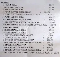 Dosa Plaza menu 2