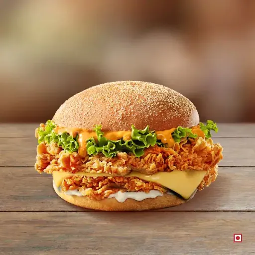 Tandoori Zinger Burger -with Cheese