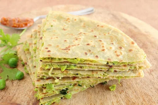 Matar Masala Paratha