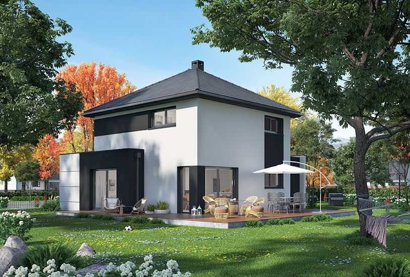  Vente Terrain + Maison - Terrain : 450m² - Maison : 118m² à Sommervieu (14400) 