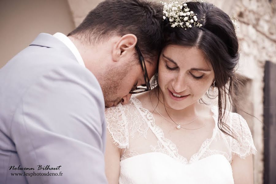 Wedding photographer Nolwenn Bilhaut (lesphotosdeno). Photo of 14 April 2019