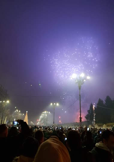 CONCERTS AND FIREWORKS ON JANUARY FIRST 2019 BUCHAREST