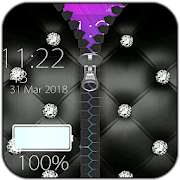 Diamond Zipper Lock  Icon