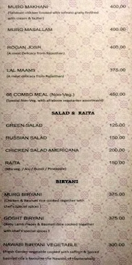 Gazibo menu 2