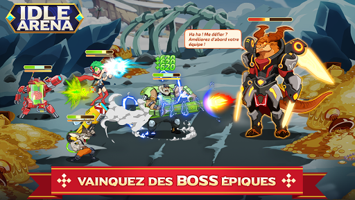 Code Triche Idle Arena - Bataille de héros clicker APK MOD (Astuce) 2