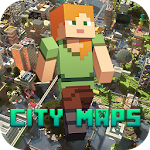 Cover Image of ダウンロード Big City Maps for Minecraft PE 2.4.0 APK