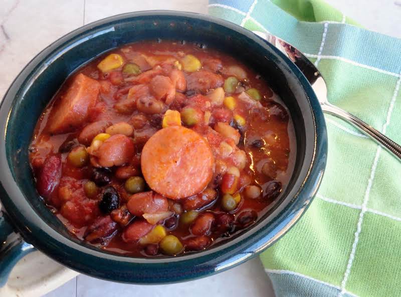 Bean & Pea Slow Cooker Soup