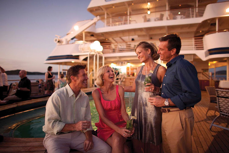 Repeat customers on upscale and expedition cruises can take advantage of exclusive events and cocktail parties, cabin upgrades, reduced fares and other perks.