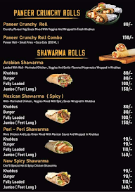 Absolute Shawarma menu 1