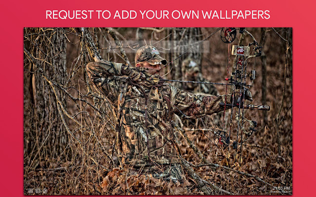 Camouflage Wallpaper HD Custom New Tab