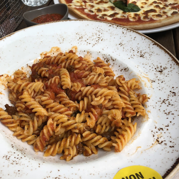 Gluten-Free Pasta at Zizzi's