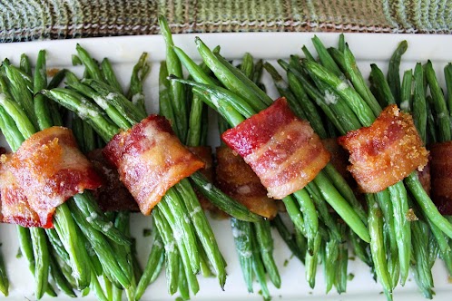 Bacon Bundled Green Beans