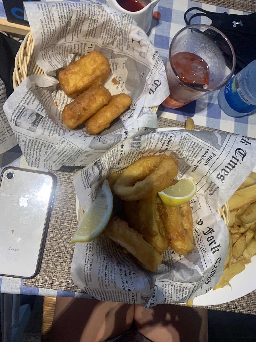 Gluten-Free at T&J’S FISH & CHIPS