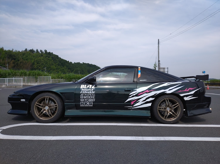 180SXの嫁さんの車・車検・車高上げる・触媒付ける・七夕に関するカスタム事例の投稿画像2枚目