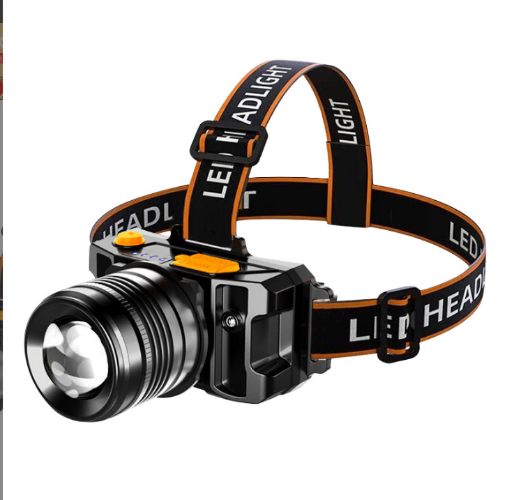 Title 2, USB punjiva LED lampa za pecanje na otvorenom S...