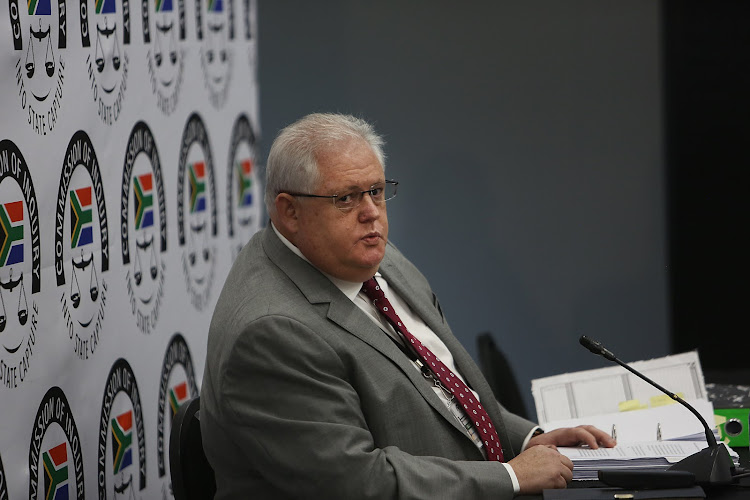 Angelo Agrizzi is on his last day of testimony before the State Capture inquiry in Parktown, Johannesburg.