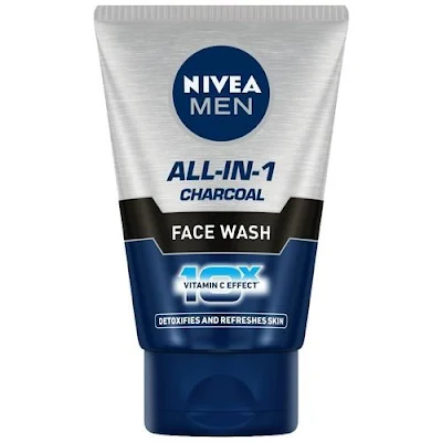 Nivea Men All In 1 Charcoal Face Wash - 100 gm