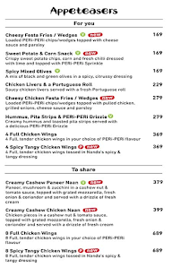 Nando's menu 7