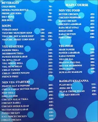 Gola's BBQ King menu 1