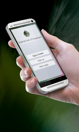 Greenish dots GO Keyboard