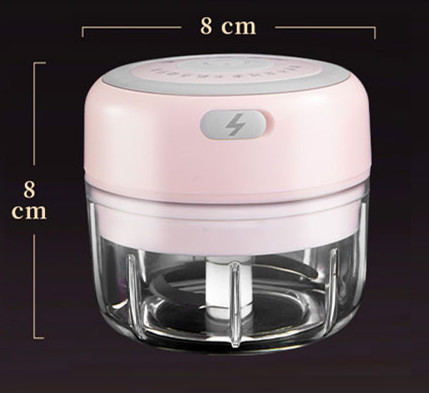 Title 4, Mini Wireless Electric Garlic Masher, Garlic Pr...
