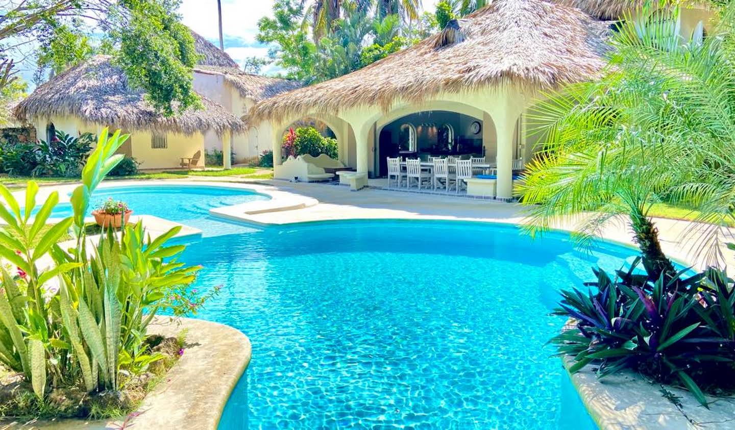 Villa with pool and garden Las Terrenas