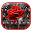 Smoky Red Rose Keyboard Theme Download on Windows