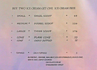 Cookie Man menu 1