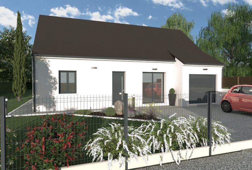  Vente Terrain + Maison - Terrain : 500m² - Maison : 71m² à Parçay-Meslay (37210) 