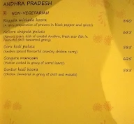 Malgudi - The Savera Hotel menu 5