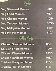 The Momo Panda menu 1