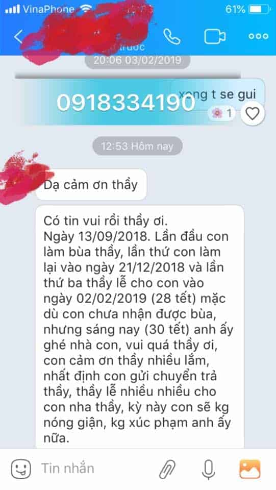 Thầy bùa yêu ở Cao Bằng không màng danh lợi