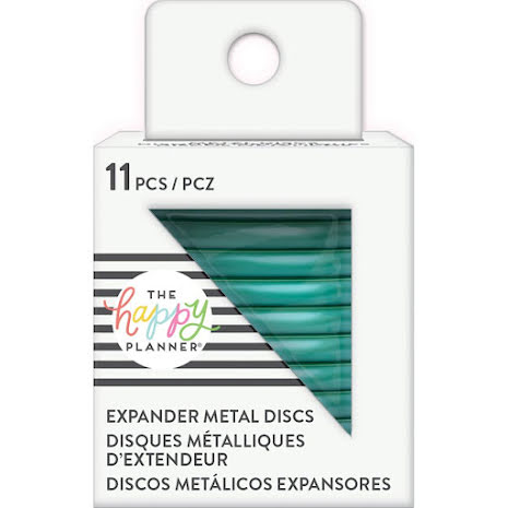 Me & My Big Ideas BIG Happy Planner Metal Expander Discs 11/Pkg - Teal