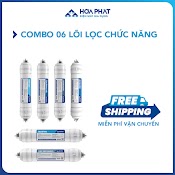 Combo 06 Lõi Lọc Chức Năng (Lõi 5, 6, 7, 8, 9, 10) - Hàng Chính Hãng