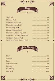 Apple Cafe menu 8