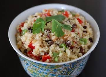 Lime Cilantro Quinoa Salad