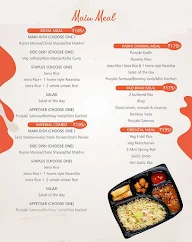 Valyou Meal menu 1