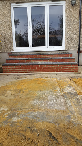 Decking, before construction