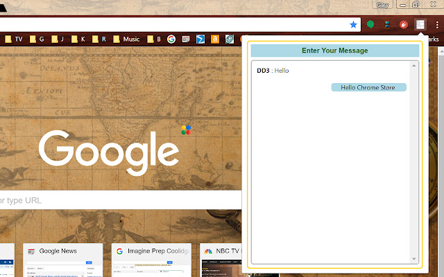 Chatter chrome extension