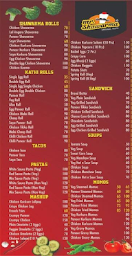 Mr.Shawarma menu 2