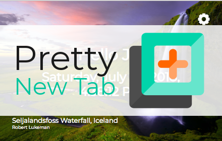 Pretty New Tab Preview image 0