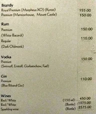 Touch Of Class - The Central Court Hotel menu 2