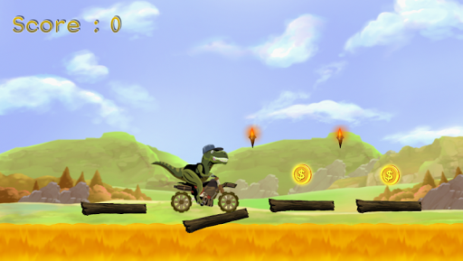 Hill Climb Race T-Rex Dino