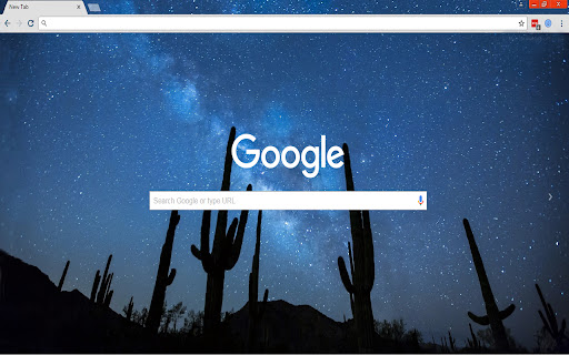 Sky Space Chrome Theme