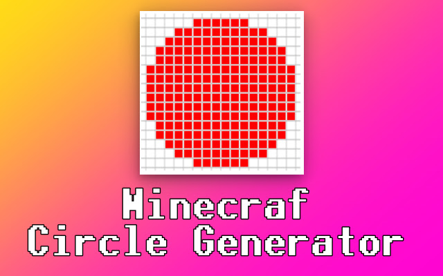 Minecraft™ Circle Generator