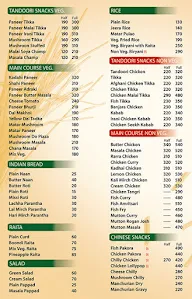 The Food Junction menu 1