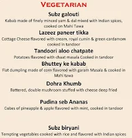 The Great Kabab Factory - Radisson Blu menu 3